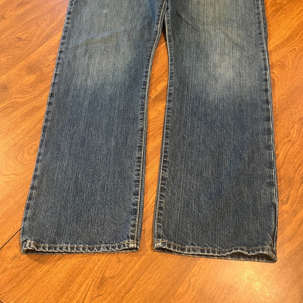 Polo Ralph Lauren Mens Straight Leg Jeans Blue Denim 38x32 Authentic Dungarees - Picture 5 of 13